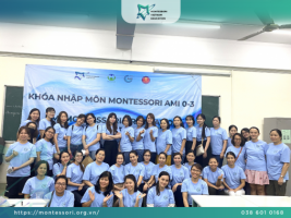 Hình ảnh Khai Giảng Khóa Montessori AMI Định hướng độ tuổi 0-3 – Một Bước Khởi Đầu Tràn Đầy Ý Nghĩa