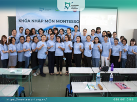 Hình ảnh khai giảng Khóa Nhập môn Montessori AMI 0-3