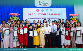 Hình ảnh Lễ Trao Bằng Tốt Nghiệp Khóa Đào Tạo Giáo Viên Montessori AMI 3-6 Đầu Tiên Tại Việt Nam