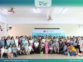 Hình ảnh Montessori Vietnam Education (MVEC) Bàn Giao Phòng Học Cụ Đạt Chuẩn AMI: Bước Tiến Mới Trong Đào Tạo Giáo Viên Montessori Tại Việt Nam