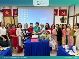 IMAGES FROM THE CLOSING CEREMONY OF THE AMI 0–3 MONTESSORI TEACHER TRAINING COURSE – MODULE 4