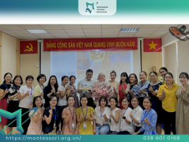 IMAGES FROM THE COMPLETION OF MODULE 2 – AMI 0–3 MONTESSORI TEACHER TRAINING WITH TRAINER SHARLYN M. SMITH