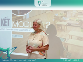 IMAGES FROM THE COMPLETION OF THE AMI 0–3 MONTESSORI TEACHER TRAINING COURSE – MODULE 2