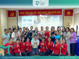 IMAGES FROM THE COMPLETION OF THE AMI 0–3 MONTESSORI TEACHER TRAINING COURSE WITH TRAINER TIINA SUOMINEN – MODULE 3