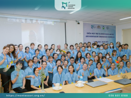 IMAGES FROM THE OPENING CEREMONY OF THE AMI 0–3 MONTESSORI ASSISTANT COURSE: IGNITING KNOWLEDGE AND SPREADING THE VALUES OF HUMANISTIC EDUCATION