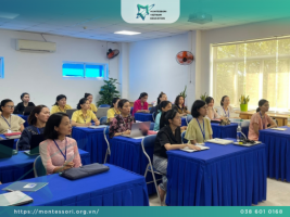 IMAGES FROM THE OPENING CEREMONY OF THE AMI 0–3 MONTESSORI TEACHER TRAINING COURSE – MODULE 4