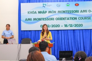Lễ Tổng Kết Khóa Định hướng Phương Pháp Giáo Dục Montessori 0-3 Đầu tiên Tại TP.HCM