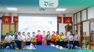 WELCOME HOA HONG KINDERGARTEN FOR A VISIT AND STUDY TOUR