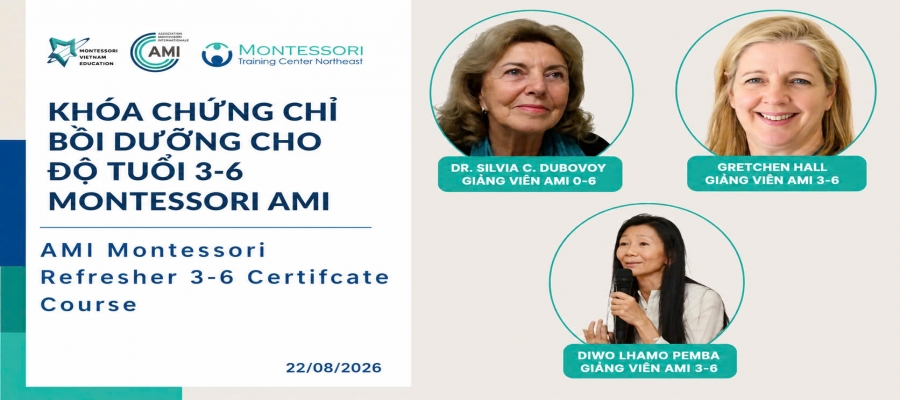 Hiệp hội Montessori Quốc Tế AMI - Association Montessori Internationale