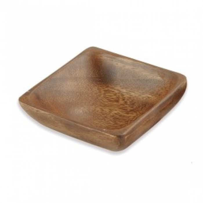 Square Wooden Bowl