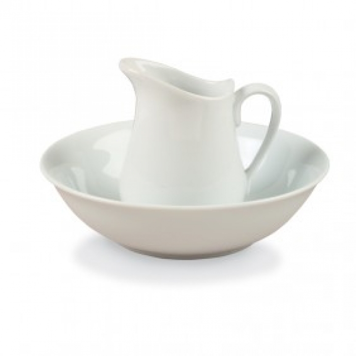 Porcelain Pitcher & Bowl