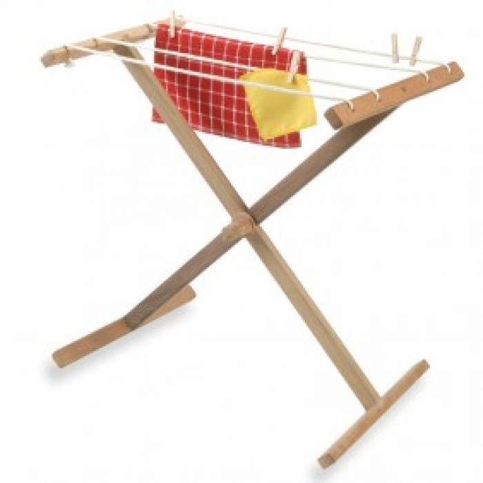 Hardwood Clothesline Stand