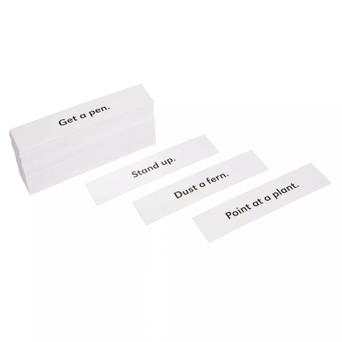 Các mệnh lệnh đơn giản: Bộ 2