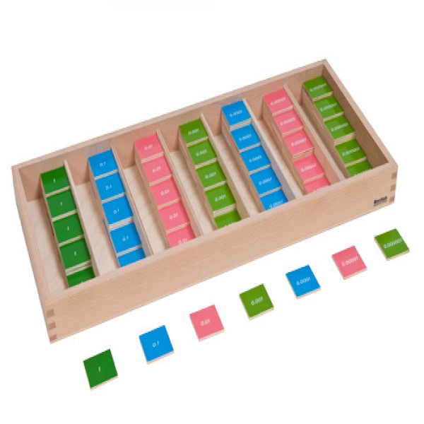 Trò chơi con tem học số thập phân