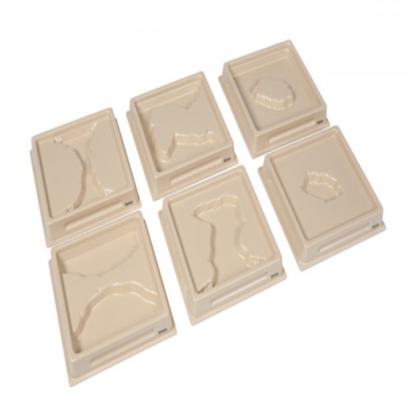 Khay định dạng đất và nước: Bộ đầu tiên