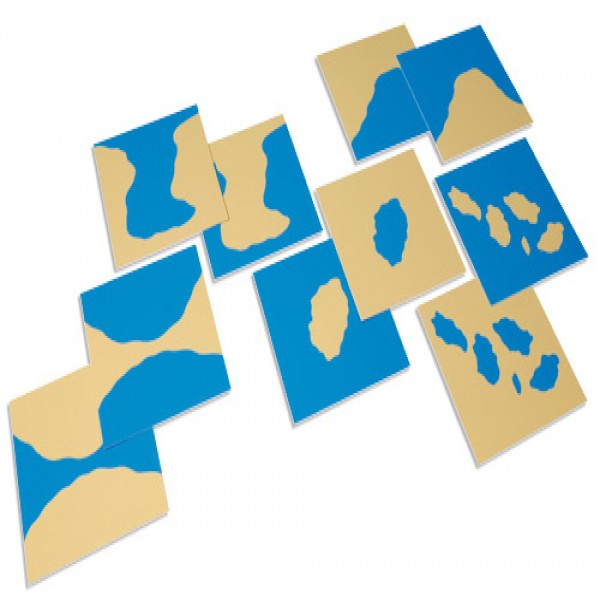 Bộ thẻ định dạng đất và nước