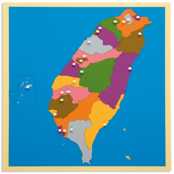 Bản đồ xếp hình: Đài Loan