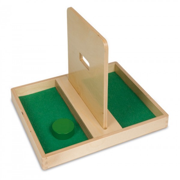 Khay gỗ có vách ngăn giữa, lỗ hẹp