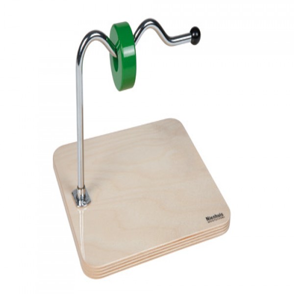 Miếng gỗ tay inox lượn sóng