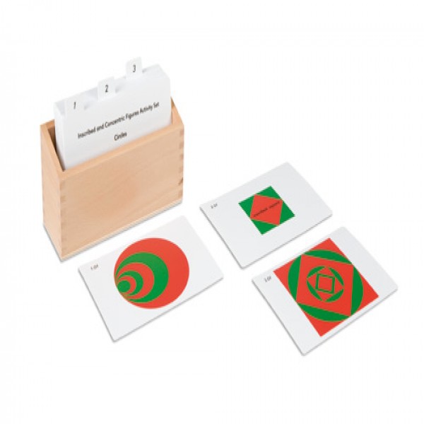 Bộ thẻ các hình học đồng tâm