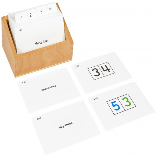 Bộ thẻ hỗ trợ bảng học đếm từ 11-99