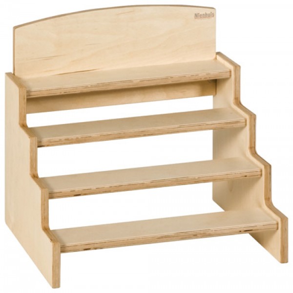 Kệ đỡ các khối trụ gỗ