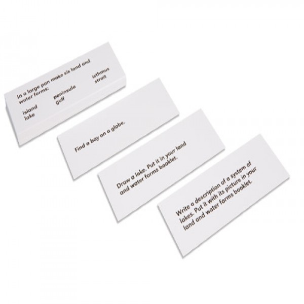 Các thẻ định dạng đất và nước: Thẻ mệnh lệnh 1