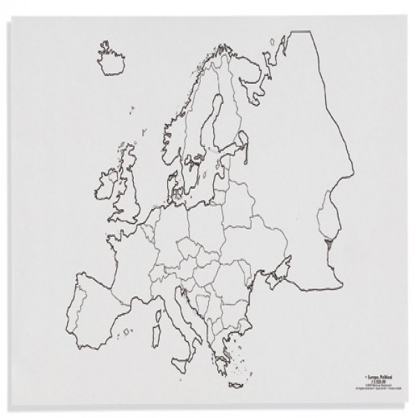 Bản đồ Châu Âu: Các vùng chính trị