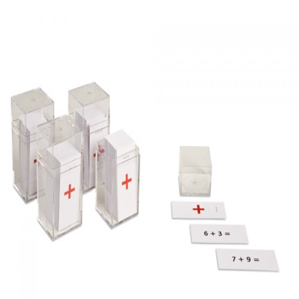 Các hộp thẻ hỗ trợ học phép cộng