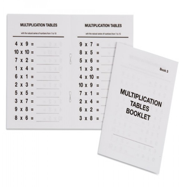 Sách nhỏ học phép nhân 3