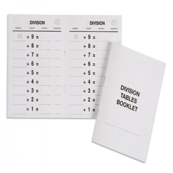 Sách nhỏ học phép chia