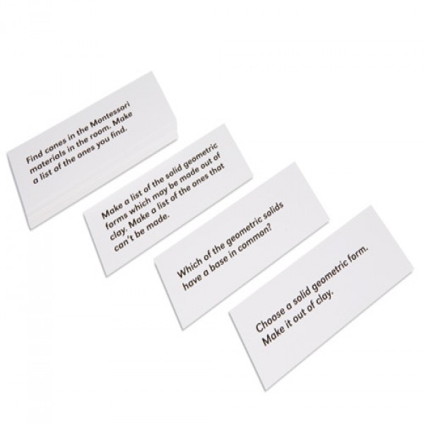 Thẻ mệnh lệnh về các khối hình học