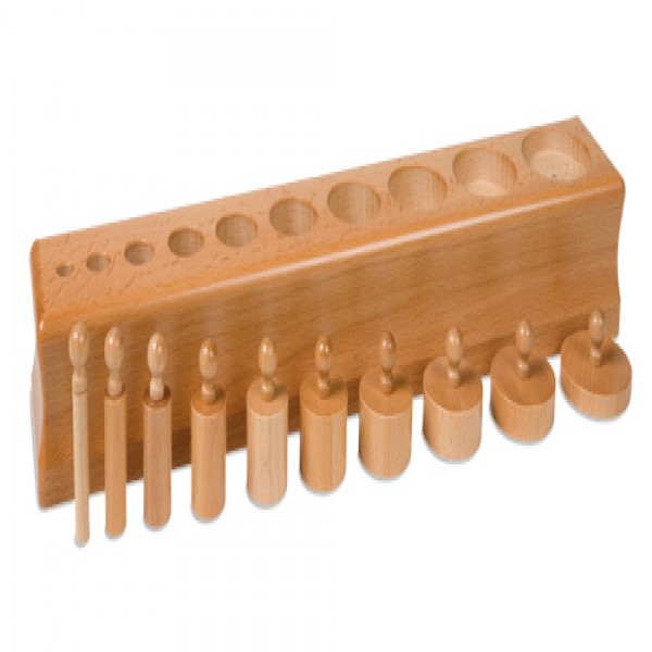 Bộ khối trụ gỗ 3