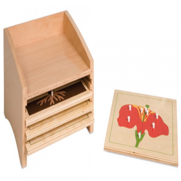 Kệ đựng các bảng xếp hình (4 bảng)