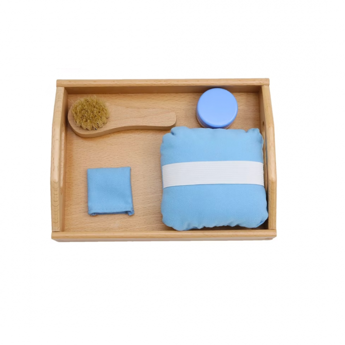 Đánh bóng giày - Bộ màu xanh dương (Polishing Shoes - Set Blue)