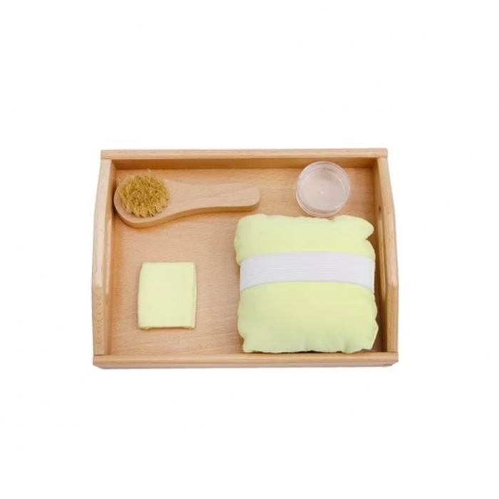 Đánh bóng giày - Bộ màu vàng (Polishing Shoes - Set Yellow)