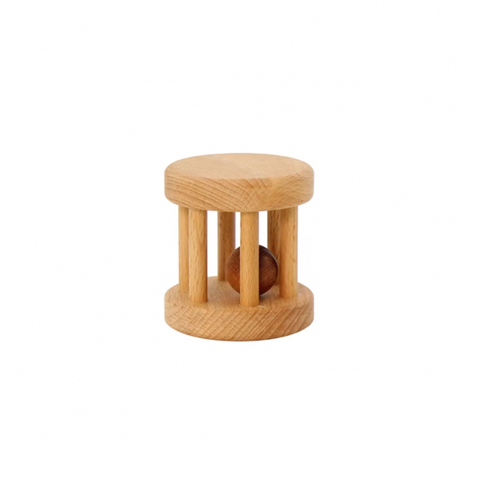 Ống Lục lạc Tre từ 3-3,5 tháng tuổi (Bamboo Cylinder Rattle)